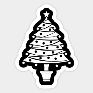 Christmas Tree Sticker